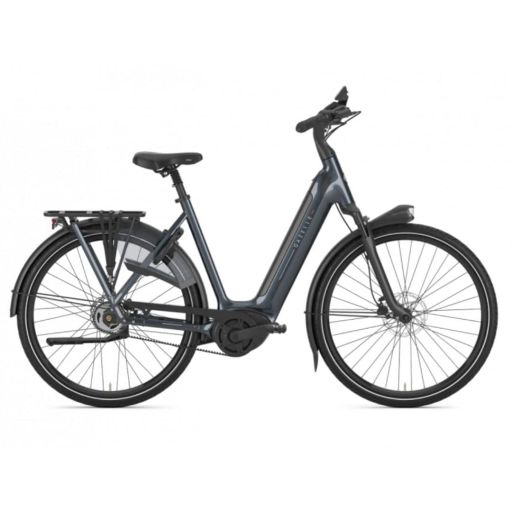 GAZELLE Grenoble C5 Anthracite Grey Glans Nieuw