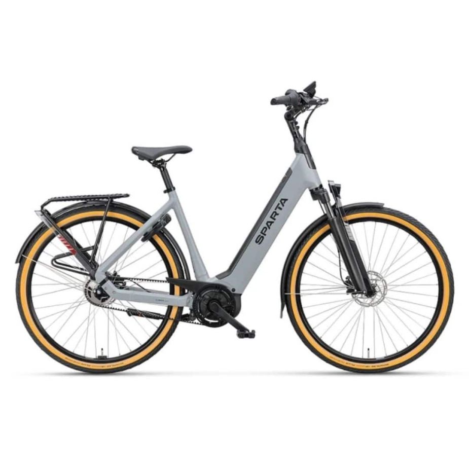 Sparta d-Rule Energy | Grijs Mat Dames E-bike met Framemaat 53