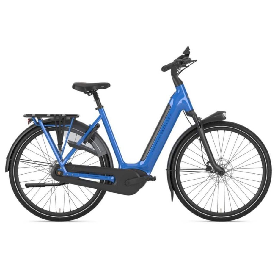 Gazelle Grenoble C8+ HMB 2025 | Tropical Blue Glans Damesfiets Framehoogte 53