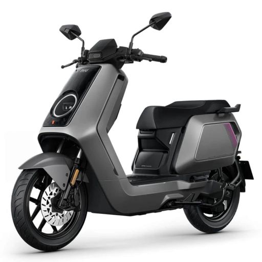 NIU NQiX150 – Krachtige Elektrische Bromscooter in Mat Grijs