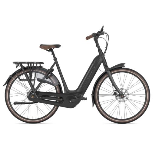 Gazelle Grenoble C8 Plus 2025 dames e-bike Black Mat frame 57