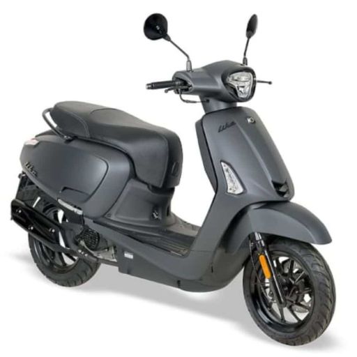 SYM Jet 4 E5 – Bromscooter in Mat Zwart (2025)