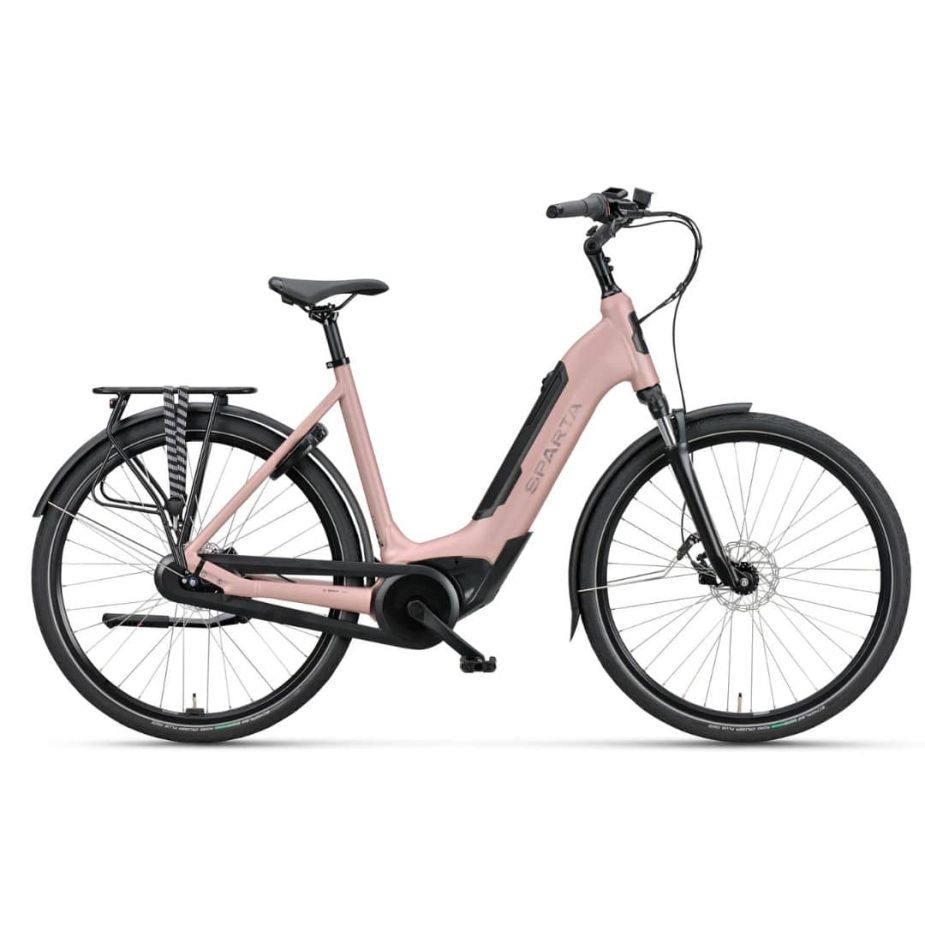 Sparta C-Grid Energy – Luxe Elektrische Damesfiets in New Pink Matt (56 cm, 2024)