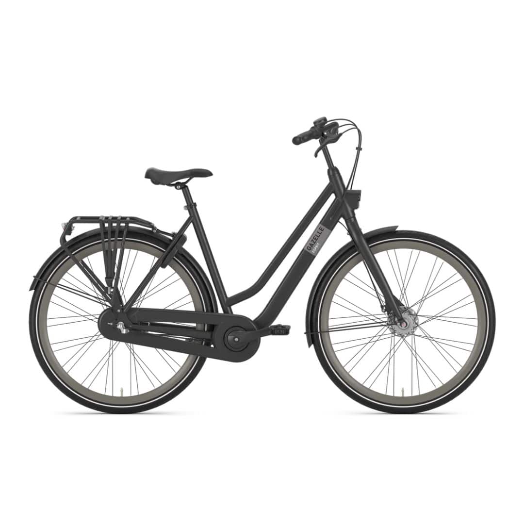 Gazelle Esprit 2025 Black Mat damesfiets frame 59