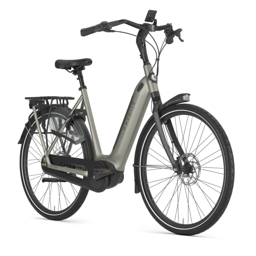 Gazelle Grenoble C8 HMB 2025 Light Sienna Matt dames e-bike frame 53