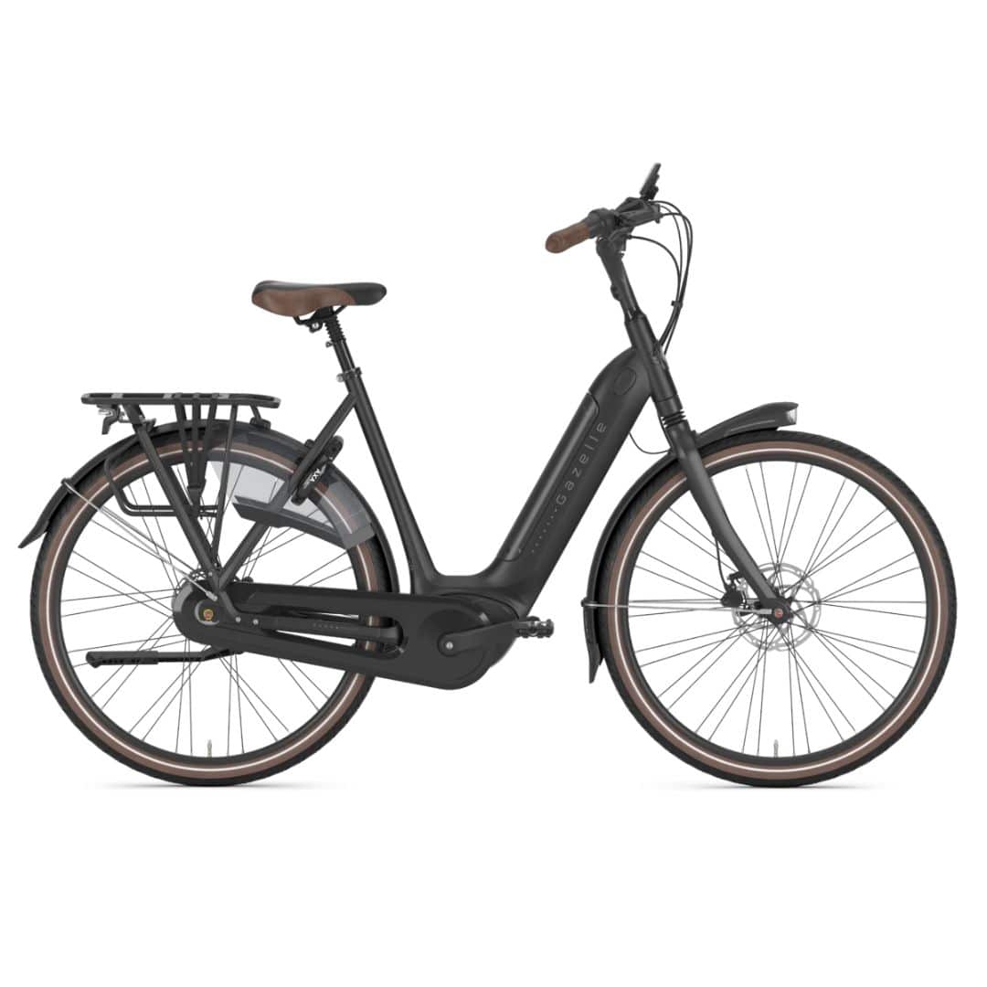 Gazelle Grenoble C8 Plus 2025 dames e-bike Black Mat frame 57