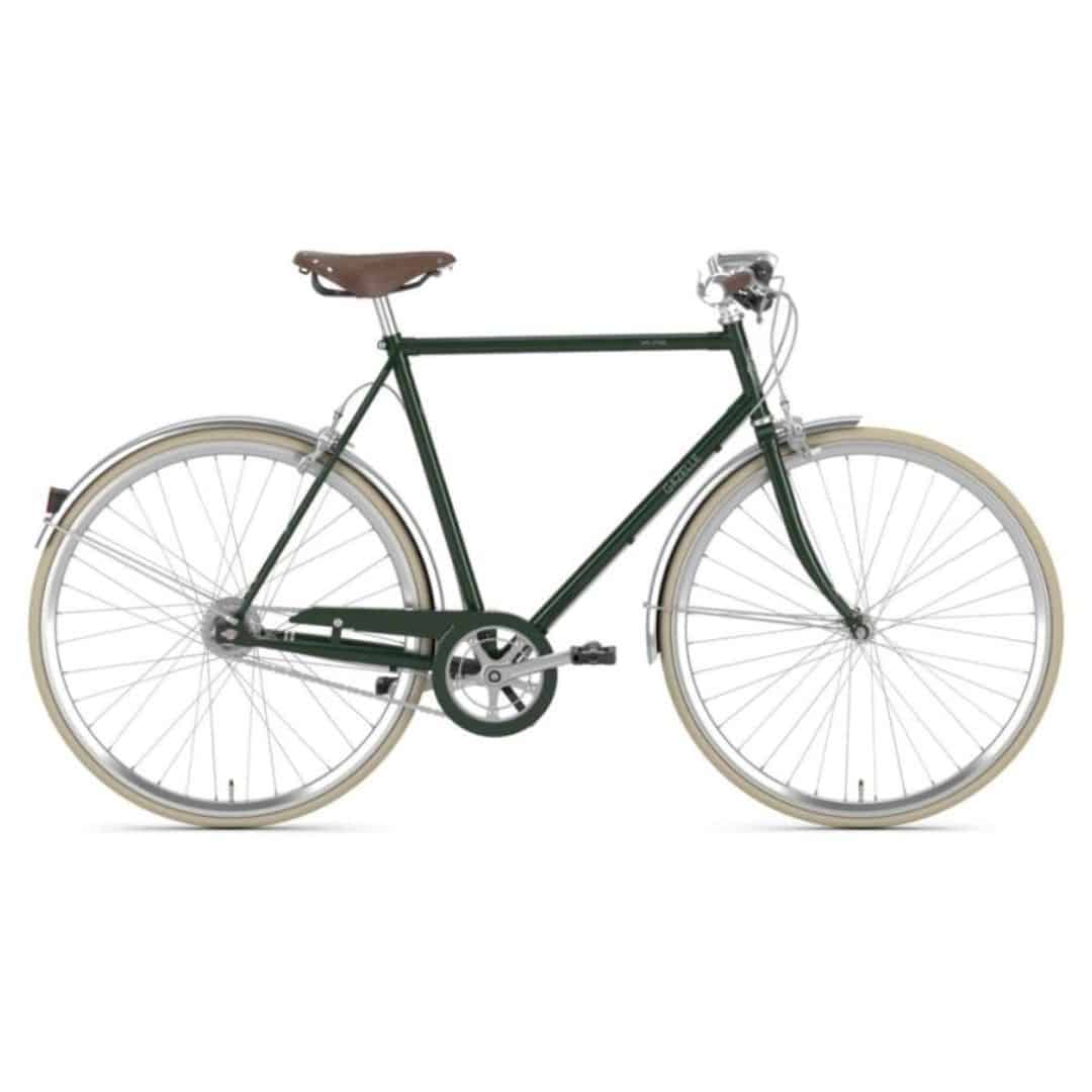 Gazelle Van Stael herenfiets Hunter Green Glans 54 cm