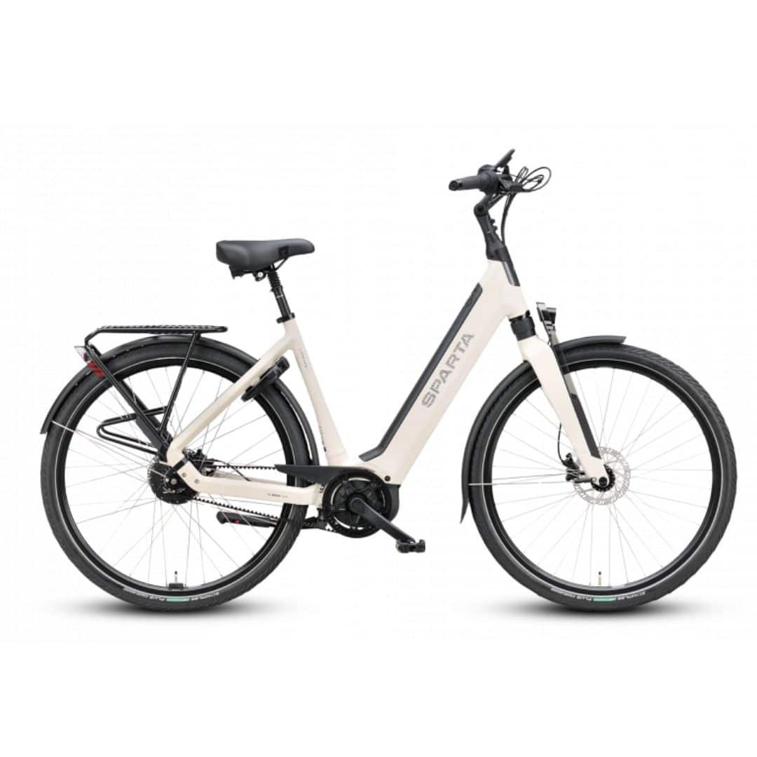Sparta A-Shine Energy dames e-bike 2024 Dover White Matte frame 57