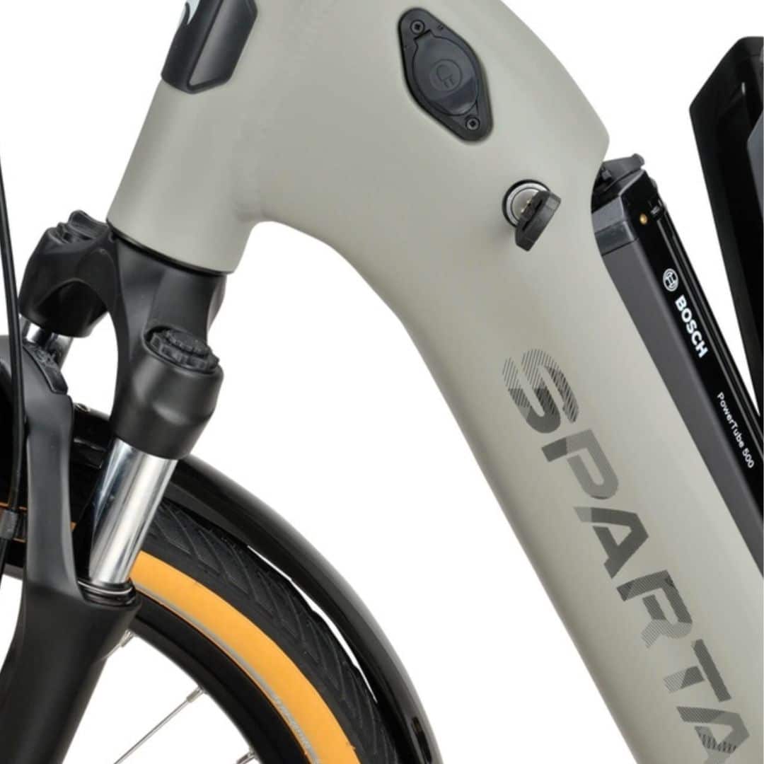 Sparta C-Grid Fit Dames 2024 Beton Grijs Mat e-bike – 7 versnellingen – framemaat 56 frame