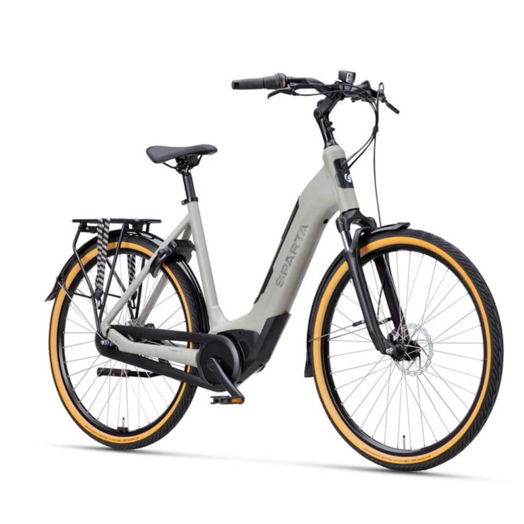 Sparta C-Grid Fit Dames 2024 Beton Grijs Mat e-bike – 7 versnellingen – framemaat 56