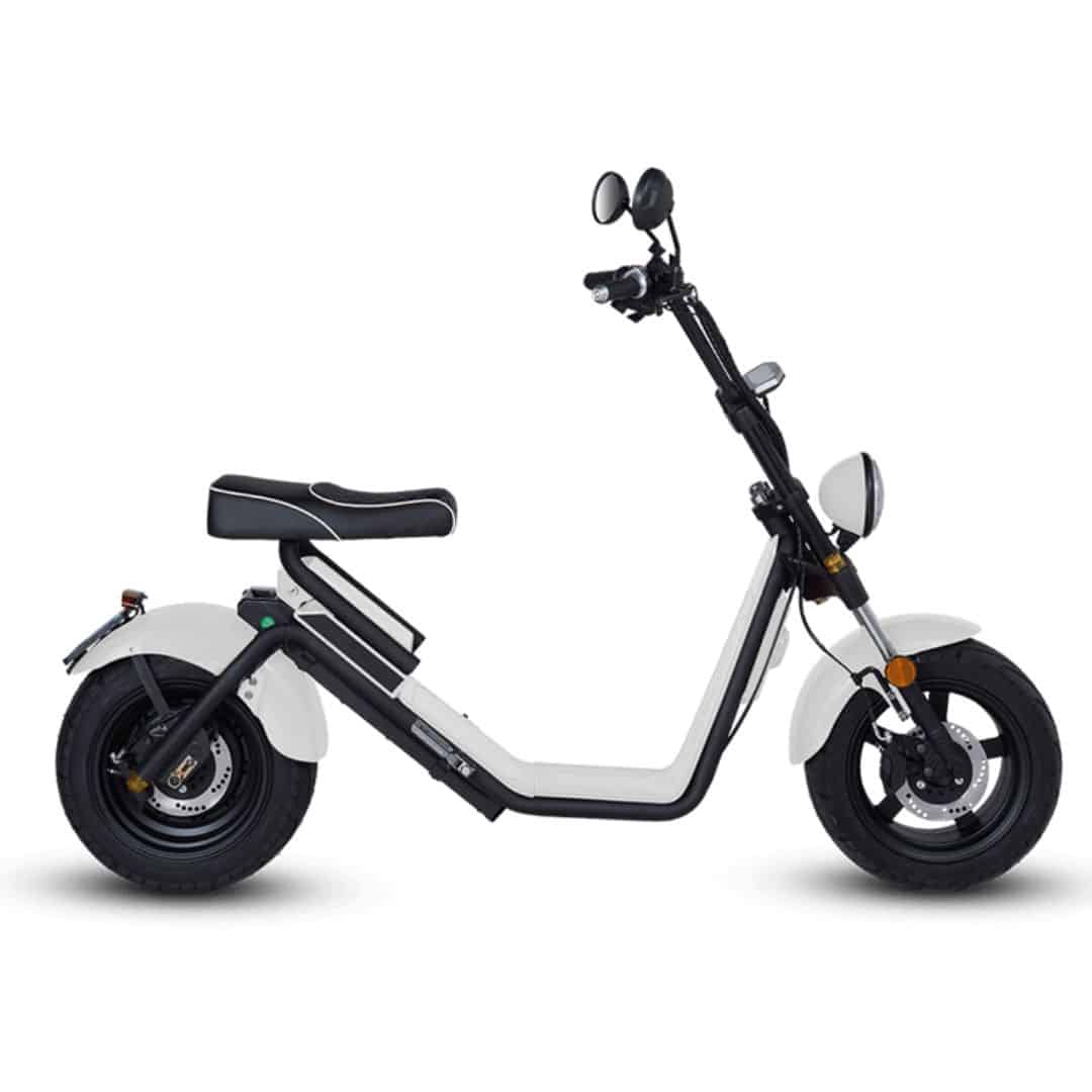 Spyder Wheelz E Chopper 2025 wit elektrische snorscooter