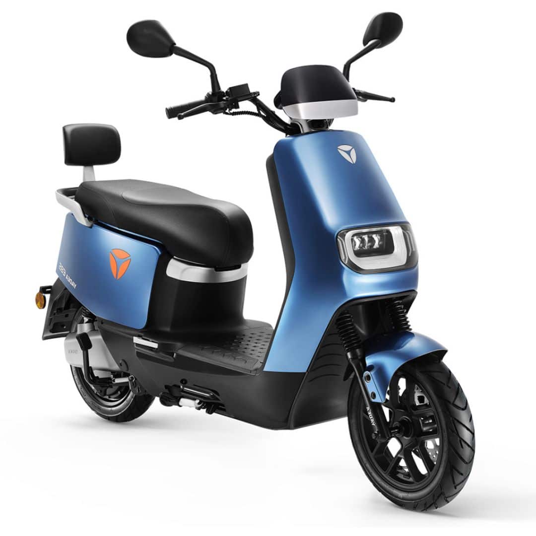Yadea E8S 2025 elektrische bromscooter blauw
