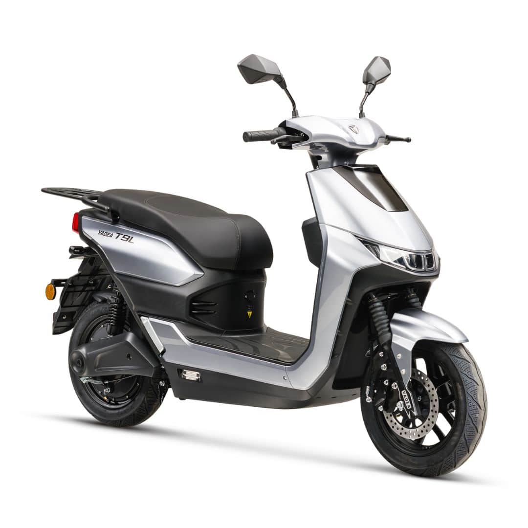 Yadea T9L Lithium 2025 elektrische bromscooter grijs