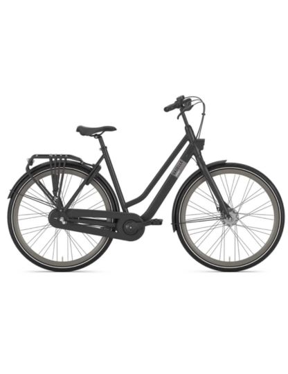 Gazelle Esprit Dames 2025 mat zwart | 3-versnellingen Stadsfiets