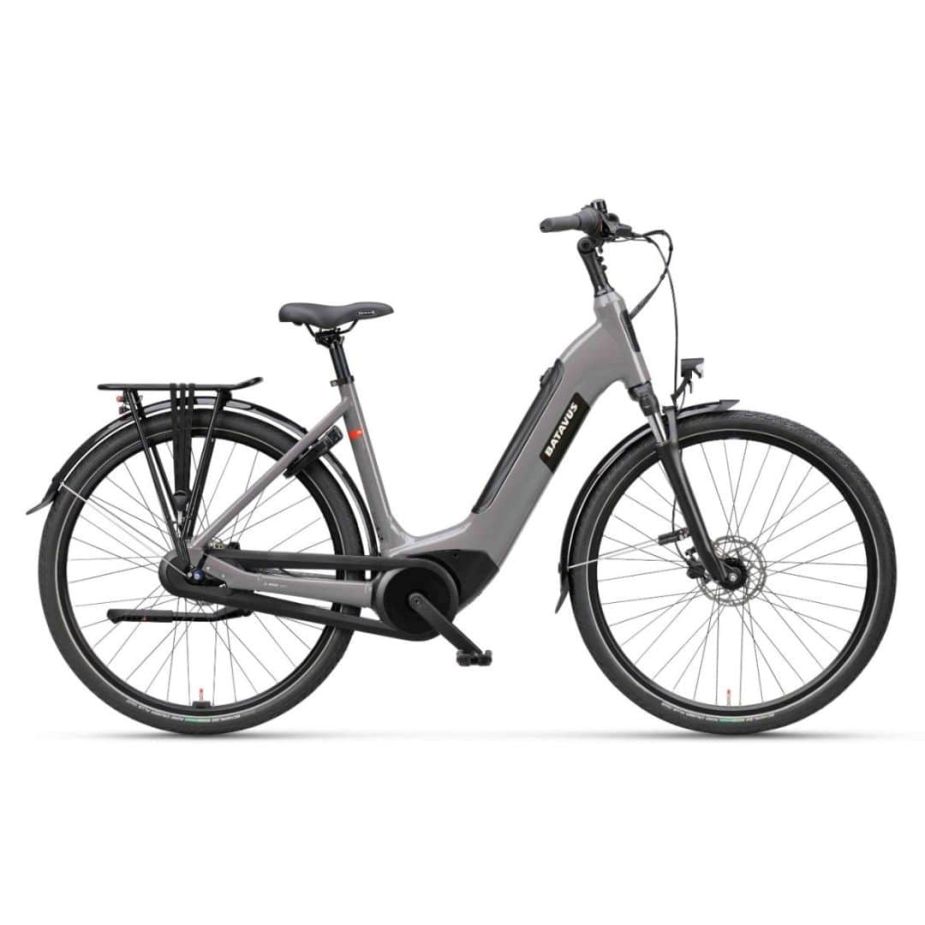 Batavus Altura E-Go PT Power Pro Taupe | Lage Instap Framemaat 56