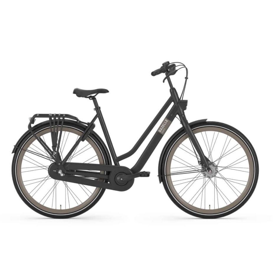 Gazelle Esprit T3 Stijlvolle Damesfiets in Zwart (46 cm, 2024)