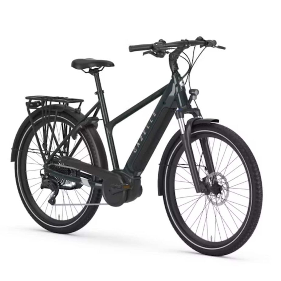 Gazelle Medeo T10 Sportieve Hybride E-bike in Pine Green Glans (45 cm, 2024)