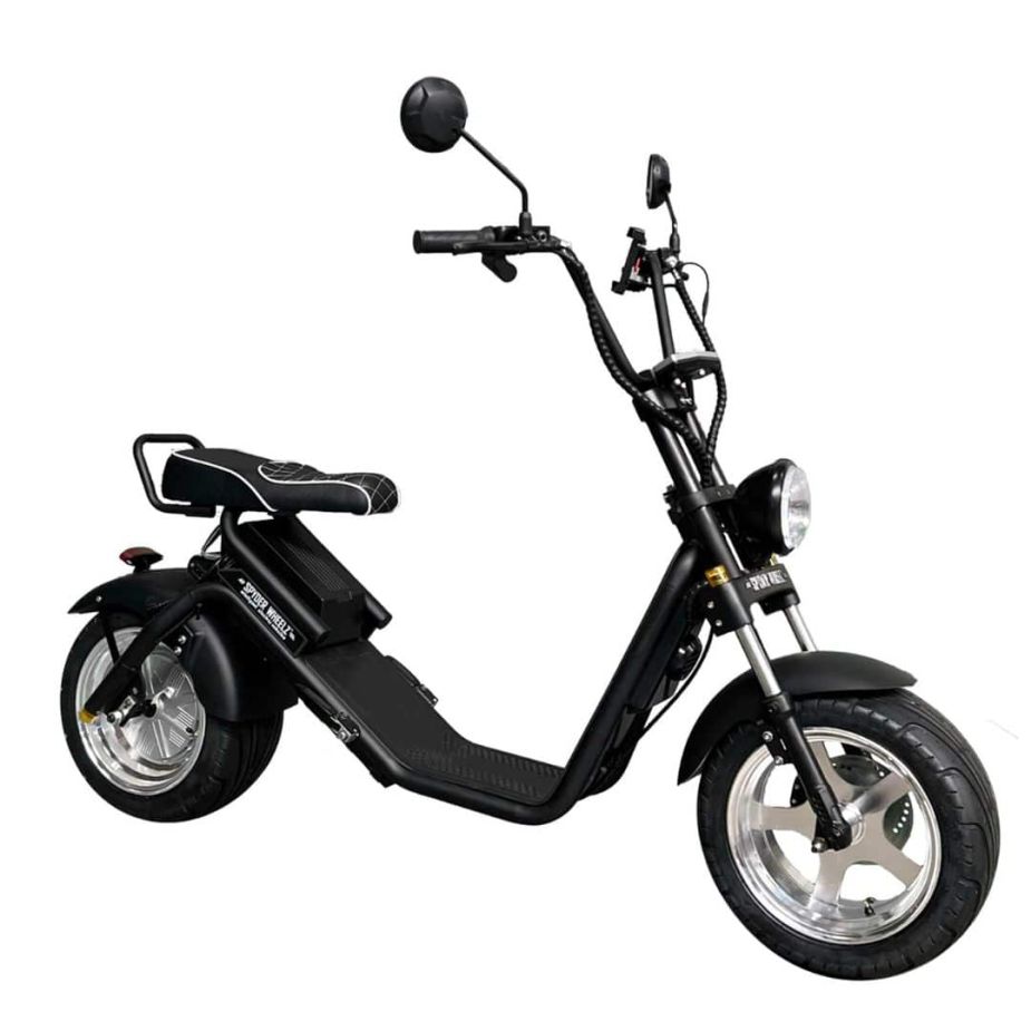 Spyder Wheelz E Chopper Zwart Elektrische Snorscooter 2025