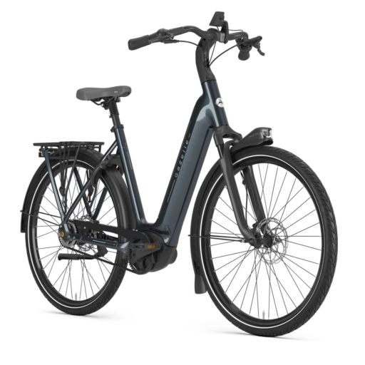 Gazelle Grenoble C5 2025 Anthracite Grey Glans dames e-bike frame 49