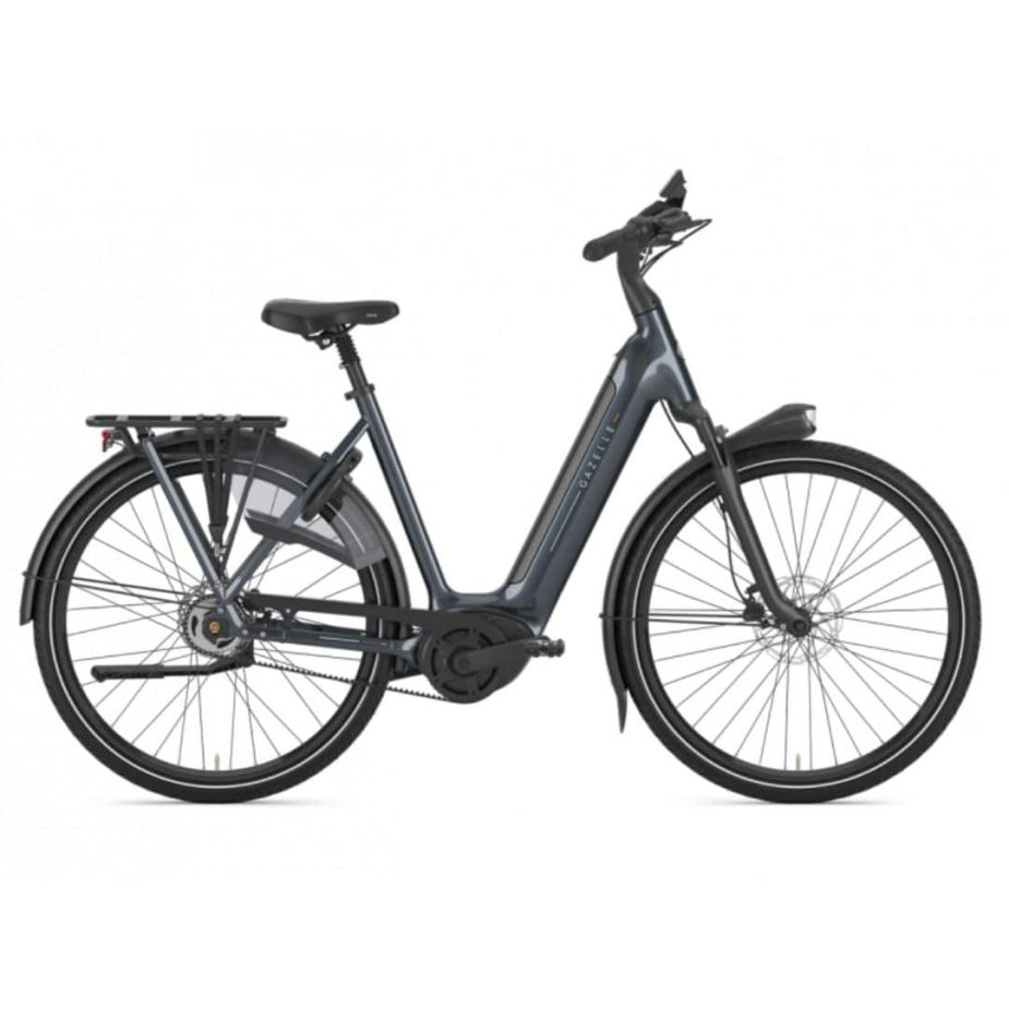 GAZELLE Grenoble C5 Anthracite Grey Glans Nieuw