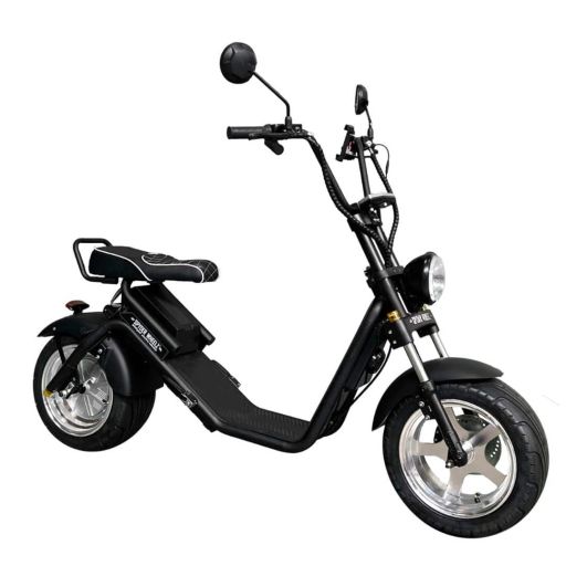Spyder Wheelz E Chopper Zwart Elektrische Snorscooter 2025