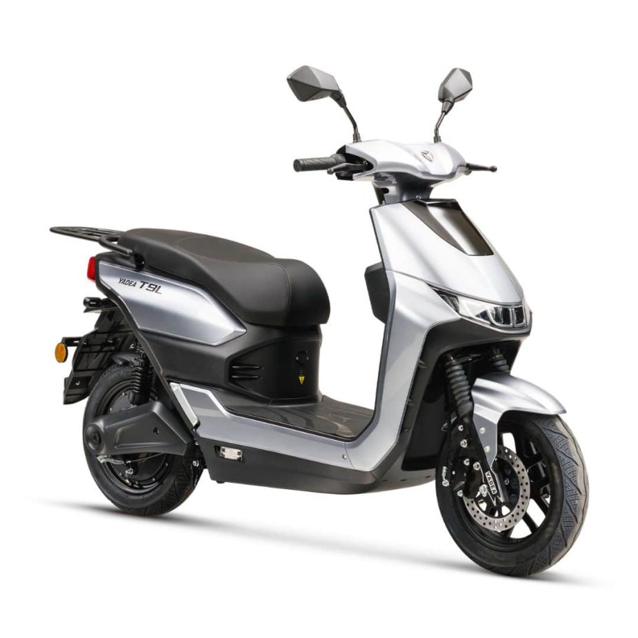 Yadea T9L Lithium – Elektrische Bromscooter in Grijs
